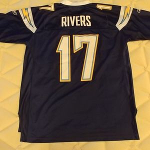 Pre-owned Rivers/Chargers jersey.